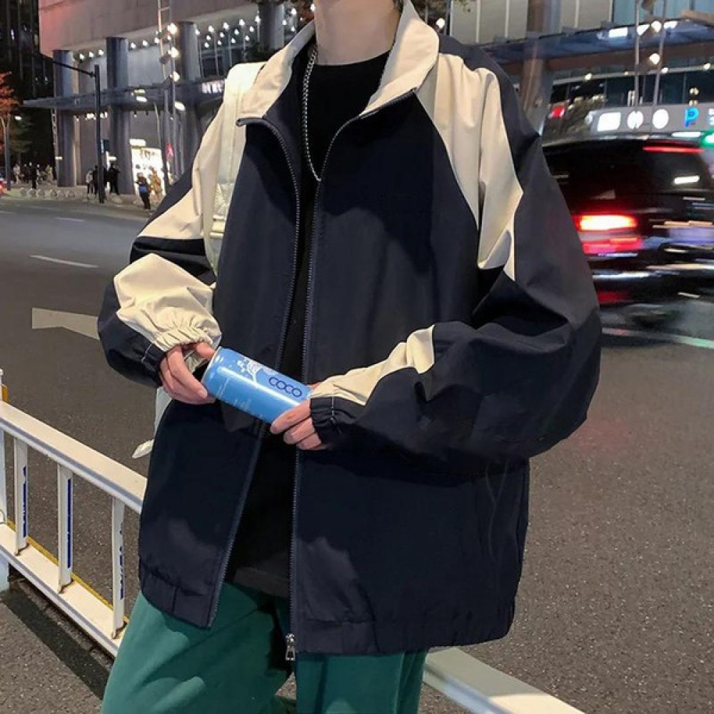 Eyon Trend Baggy Cepli Paraşüt Kolej Ceket Erkek Ceket Fiyatı
