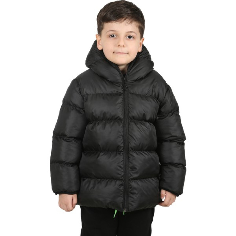 Eyon Trend Erkek Çocuk Siyah Içi Polarlı Kapüşonlu Su Geçirmez Rüzgara Dayanıklı Şişme Kışlık Mont & Kaban Kız Çocuk Mont Fiyatı