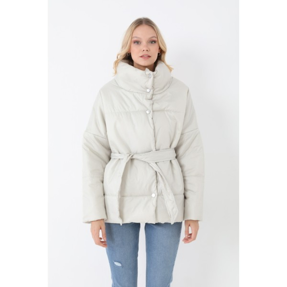Eyon Trend Kadın Taş Içi Dolgulu Astarlı Su Geçirmez Rüzgara Dayanıklı Oversize Bomber Mont & Kaban & Parka Bayan Mont Fiyatı