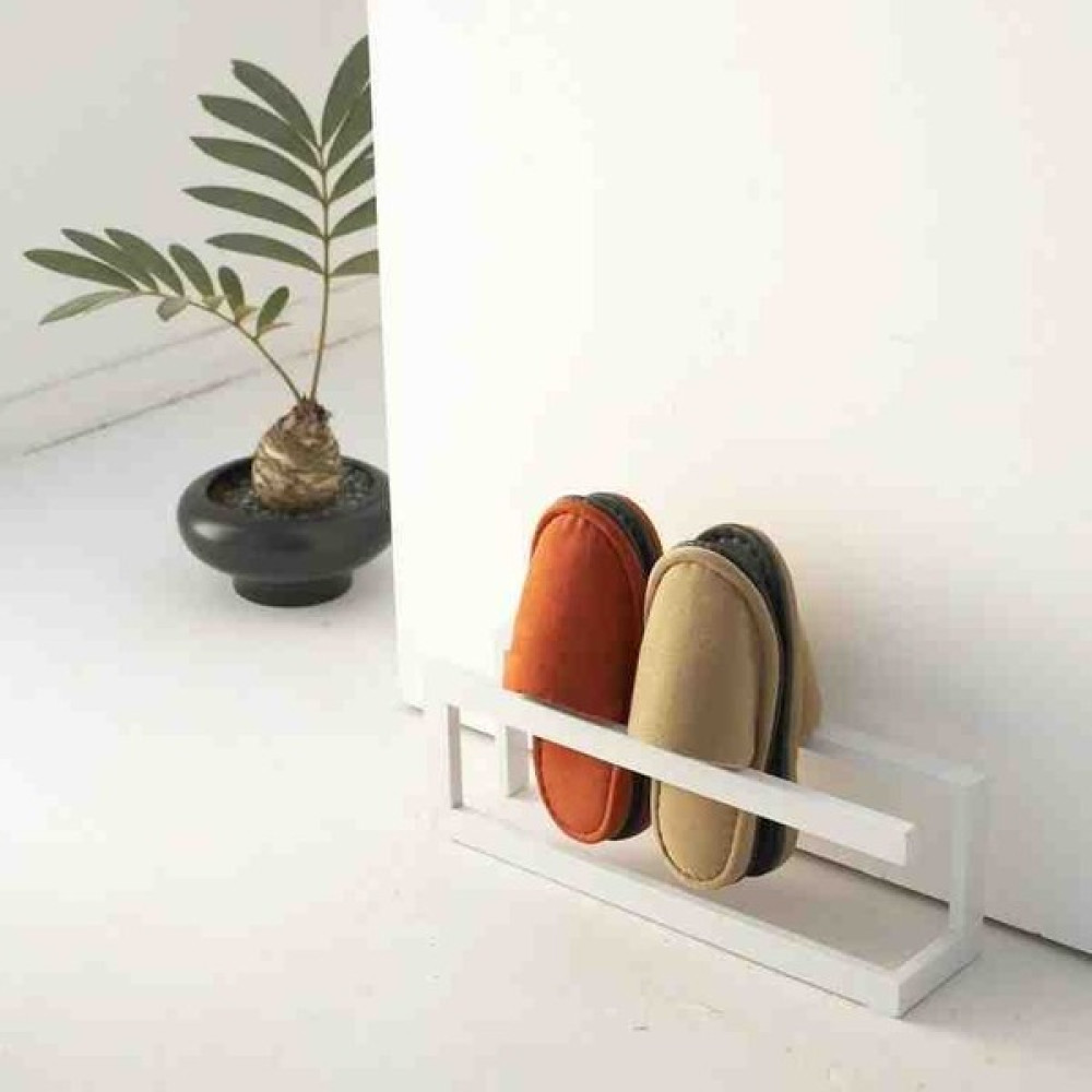 Eyp Design Home Metal Terliklik Ayakkabılık Dekoratif Organizer - Beyaz Ayakkabılık Fiyatı