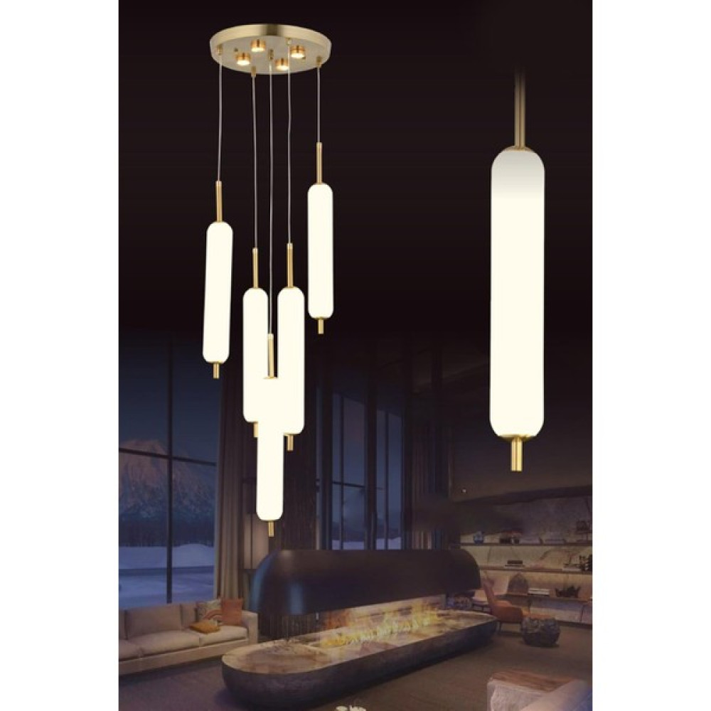 Eys 10W 5'li Gold Sarkıt LED Avize Avize Fiyatı