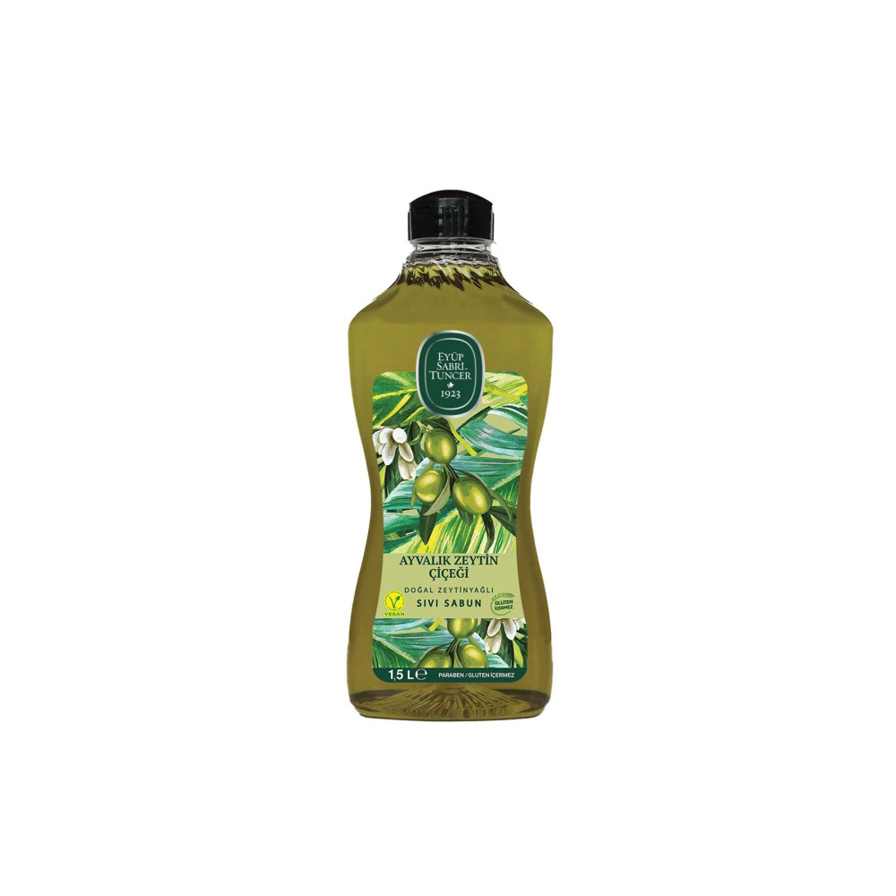 Eyüp Sabri Tuncer Ayvalık Zeytin Çiçeği Doğal Zeytinyağlı Sıvı Sabun 1.5 Lt Sabunlar Fiyatı