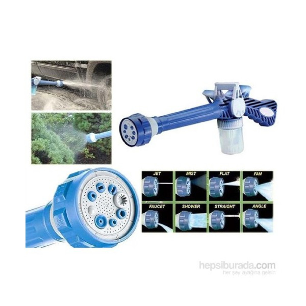 Ez Jet Water 8 Fonksiyonlu Sulama ve Yıkama Tabancası Sulak Fiyatı