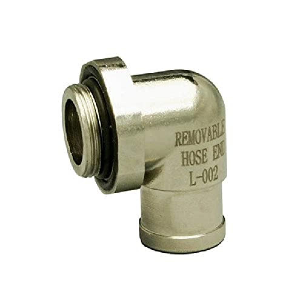 EZ Oil Drain Valve Hose End - L-Shape Large