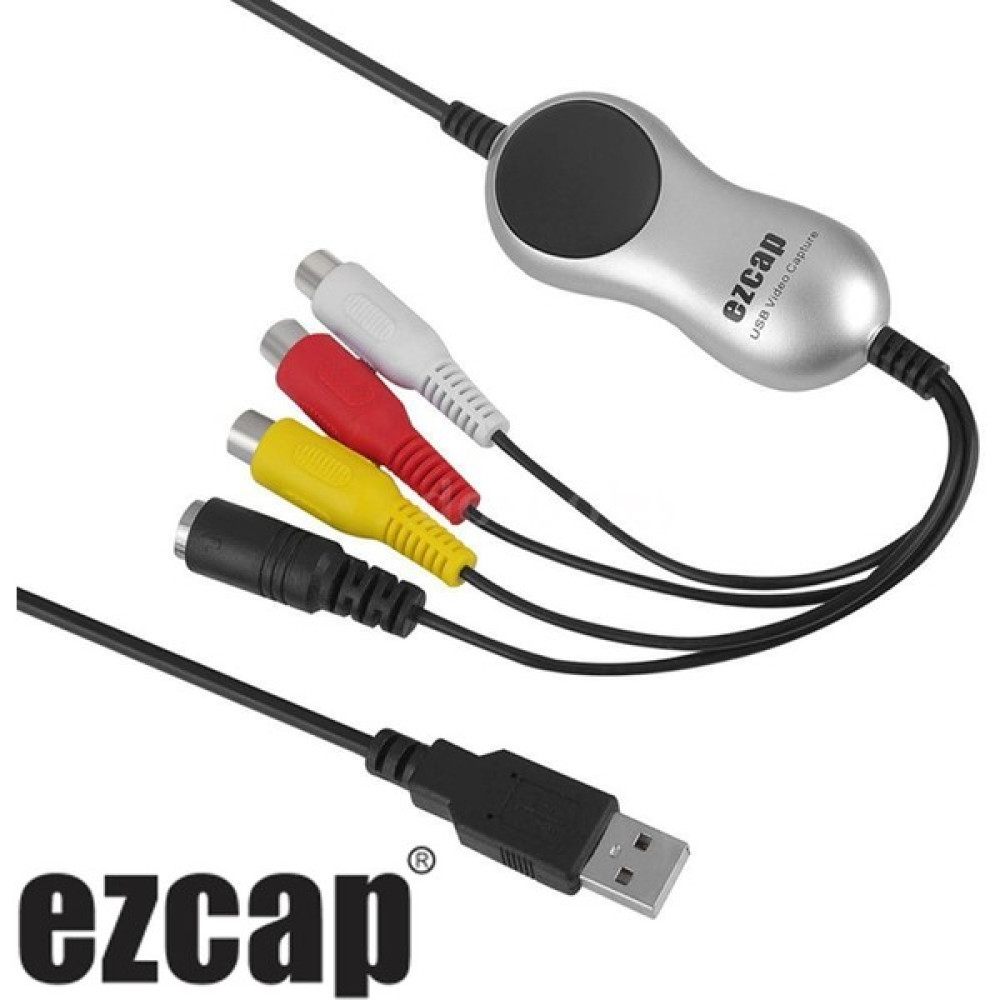 Ezcap Ezcap 170 USB 2.0 Vhs Hi8 Analog Video Capture Görüntü Yakalama Kartı TV Kartı Fiyatı