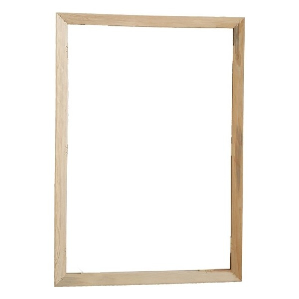 Ezeltuval Agraf Köşeli Tuval Şasesi 50 x 70 cm - Açık Ceviz Tuval Fiyatı