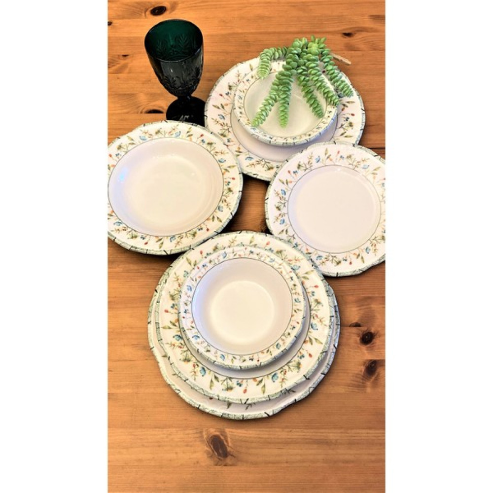 Ezem Prs 129 Leylak Bahçesi 24 Parça Yemek Takımı Yemek Takımı Fiyatı