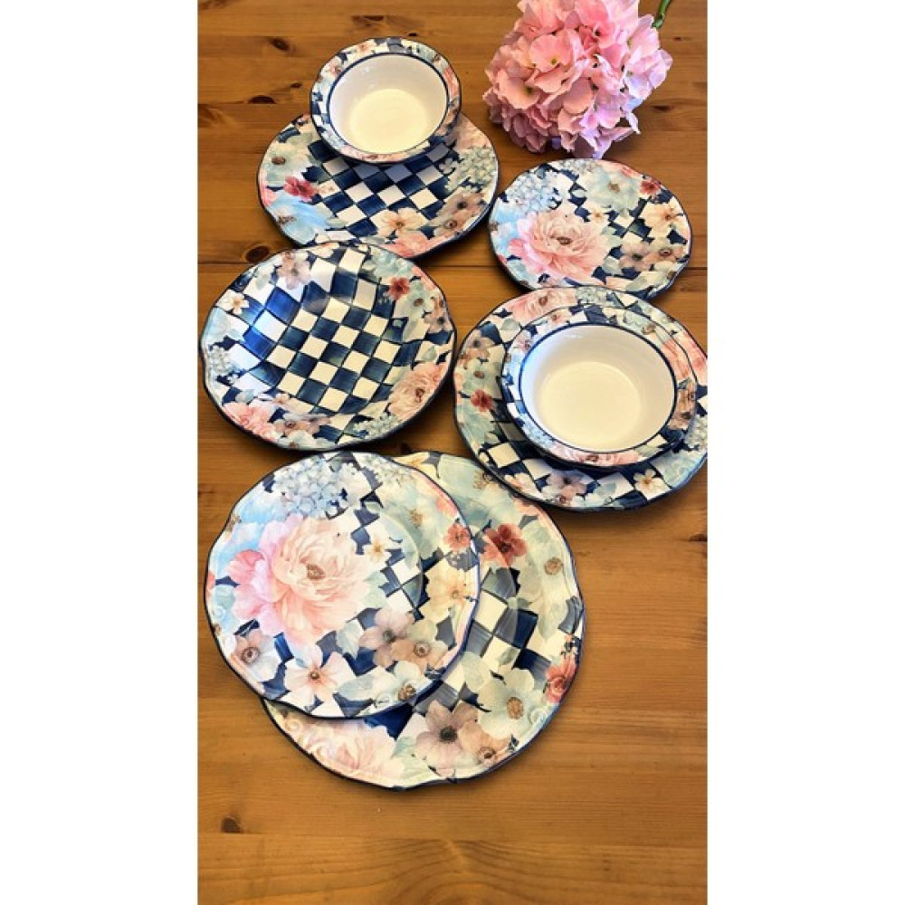 Ezem Prs 131 Colorful 24 Parça Yemek Takımı Yemek Takımı Fiyatı