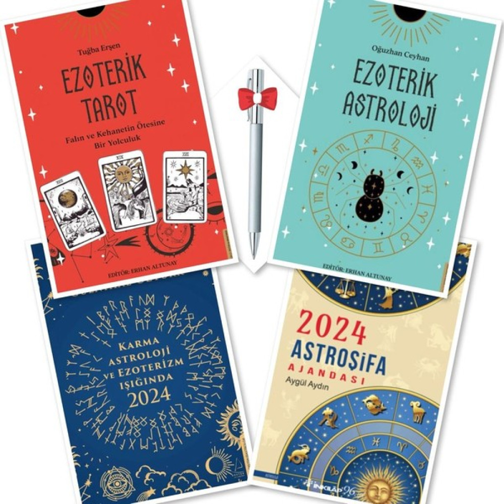 Ezoterik Tarot - Ezoterik Astroloji - 2024 Karma Astroloji - 2024 Astroşifa Ajandası Astroloji - Fal - Rüya Tabirleri Fiyatı