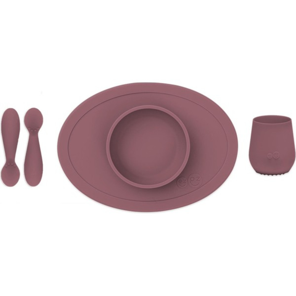 Ezpz First Food Set Mauve - Bordo Mama Seti Fiyatı