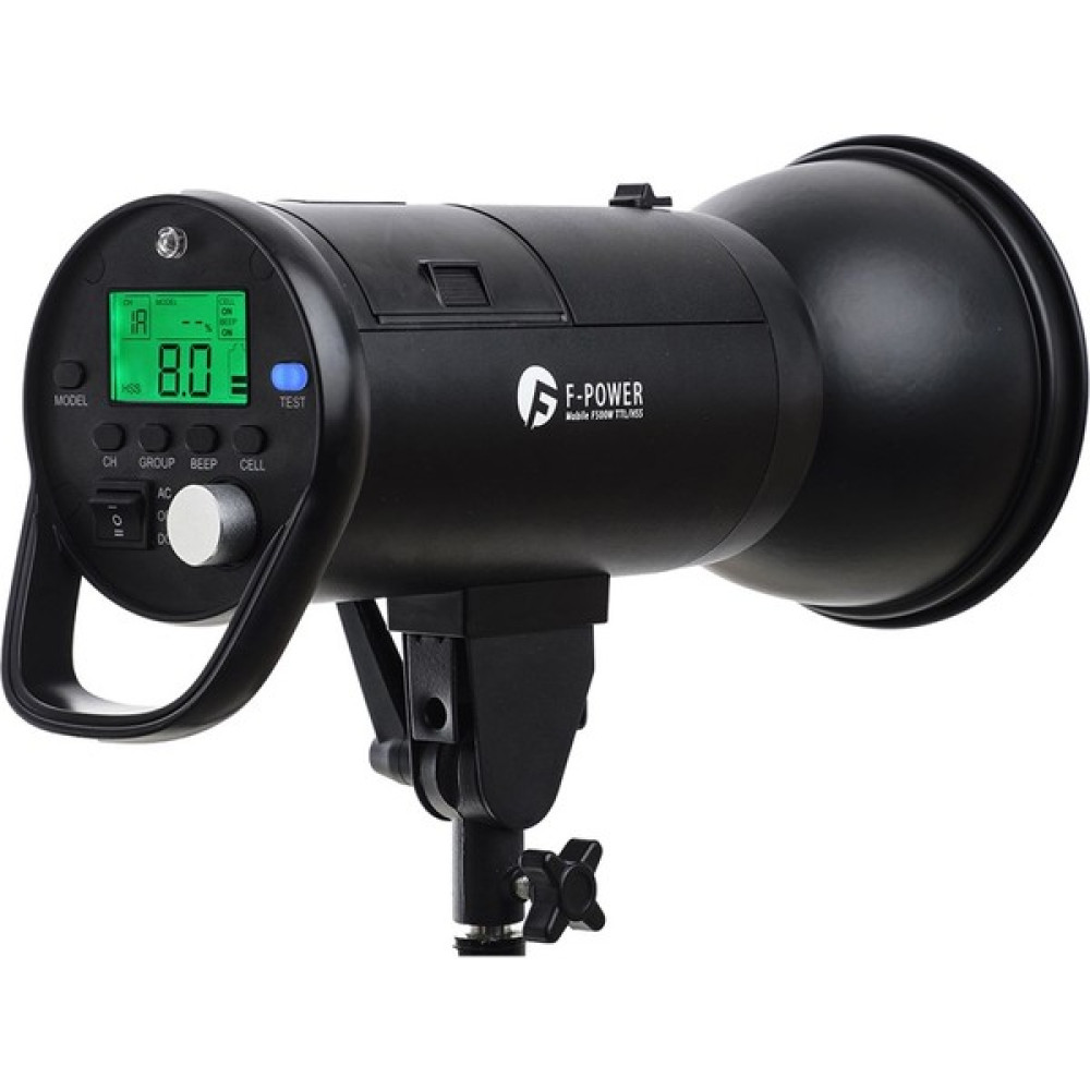 F-Power 500W Hss 1/8000 Elektrik Adaptörlü Akülü Paraflaş Video Kamera Aksesuarları Fiyatı