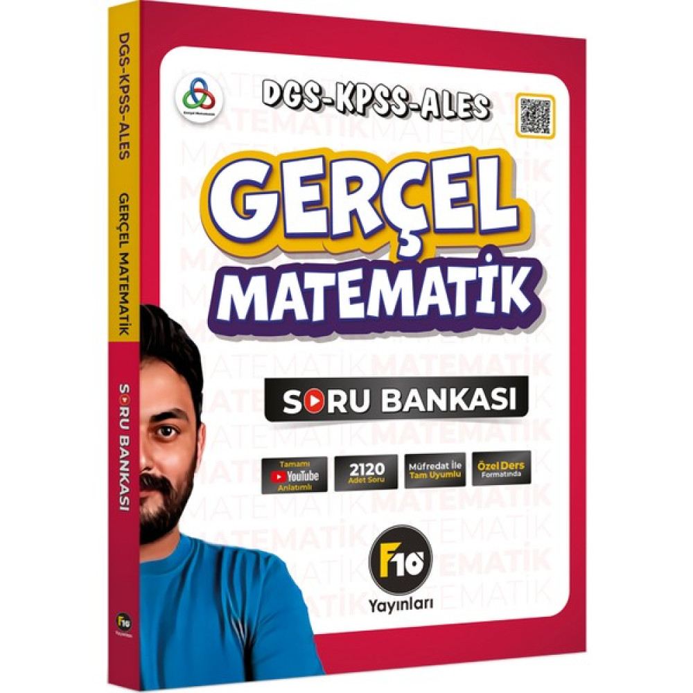 F10 Yayınları Gerçel Matematik DGS KPSS ALES Soru Bankası KPSS Fiyatı