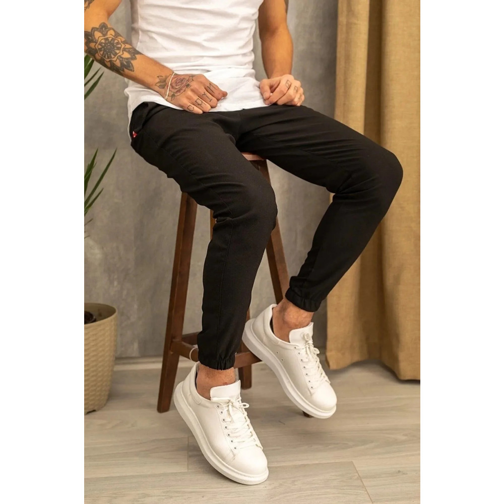 F38 Erkek Dar Kalıp Jogger Pantolon XL Beden Kadın Pantolon Fiyatı