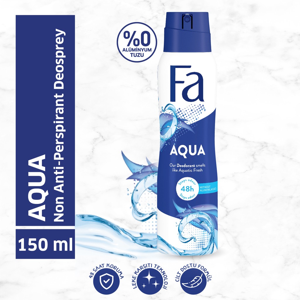 Fa Aqua Deosprey 150 Ml Okyanus Kokulu Kadın Deosprey Diğer Fiyatı