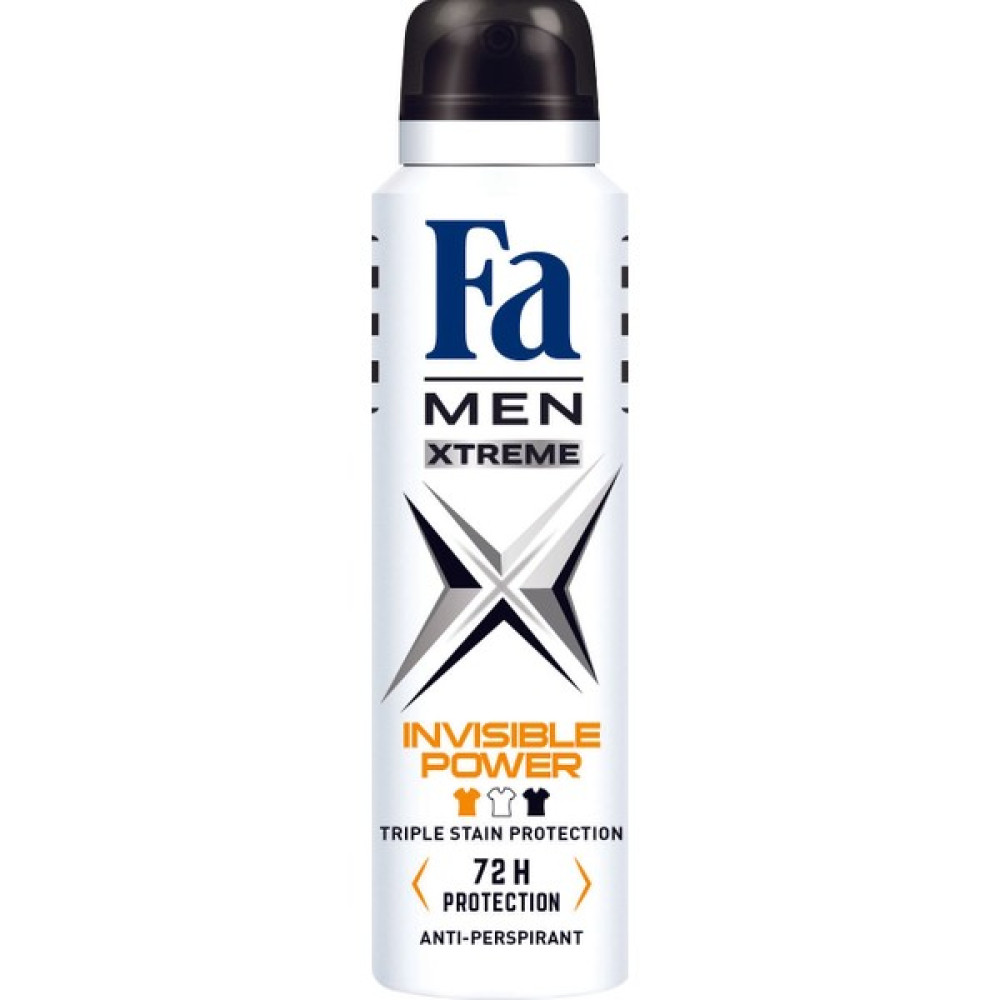 Fa Deospray Men Xtra Invisible 150ml - 150 ml Deodorantlar Fiyatı