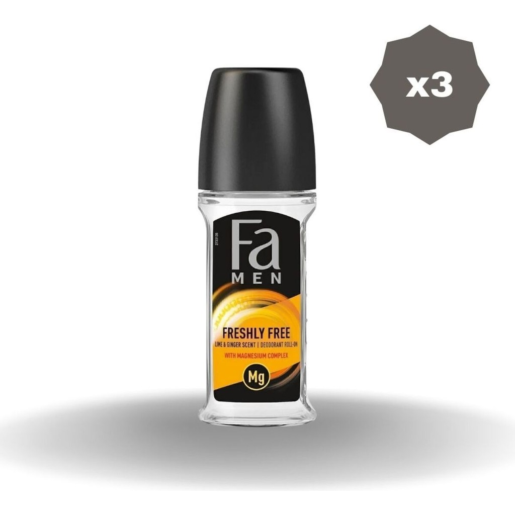 Fa Fresh & Free Lıme&gınger Roll-On 50 ml - 3 Adet Deodorantlar Fiyatı