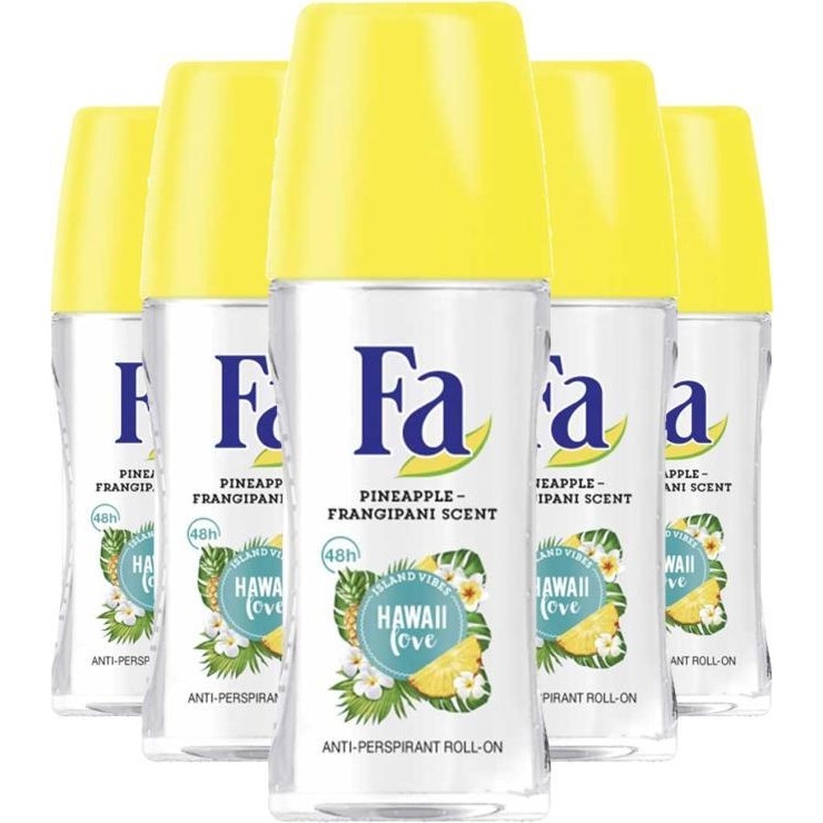 Fa Hawai Love Roll-On 50 ml X5 Deodorantlar Fiyatı