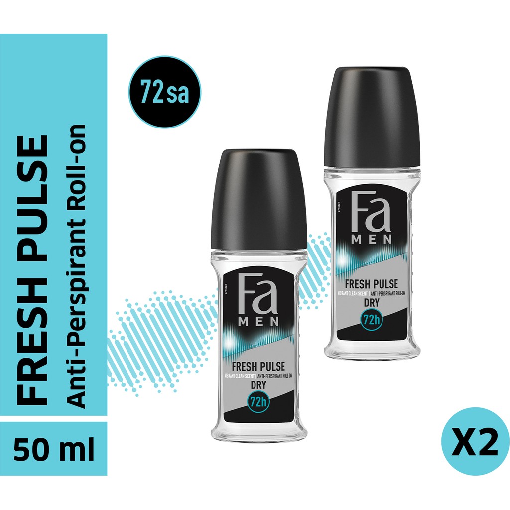 Fa Men Roll-On Fresh Pulse Tr 50Ml X 2 Adet Deodorantlar Fiyatı