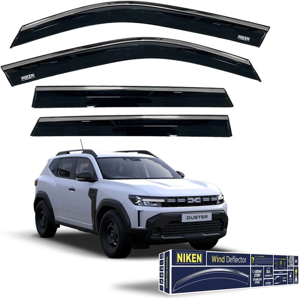 Fa Otomotiv Renault Duster Kromlu Cam Rüzgarlığı 2024 Model ve Sonrası Oto Rüzgarlıkları Fiyatı