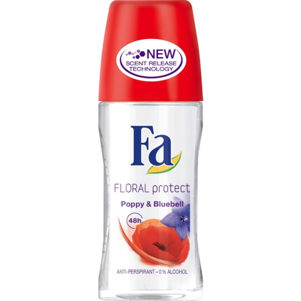 Fa Roll-on Floral Protect Poppy & Bluebell 50ml - 50 ml Deodorantlar Fiyatı