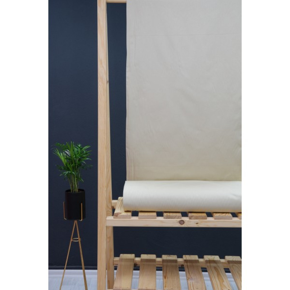 Faal Akfil Poplin Pamuklu Kumaş - 240 cm - 1 m - Kum Beji Kumaşlar Fiyatı