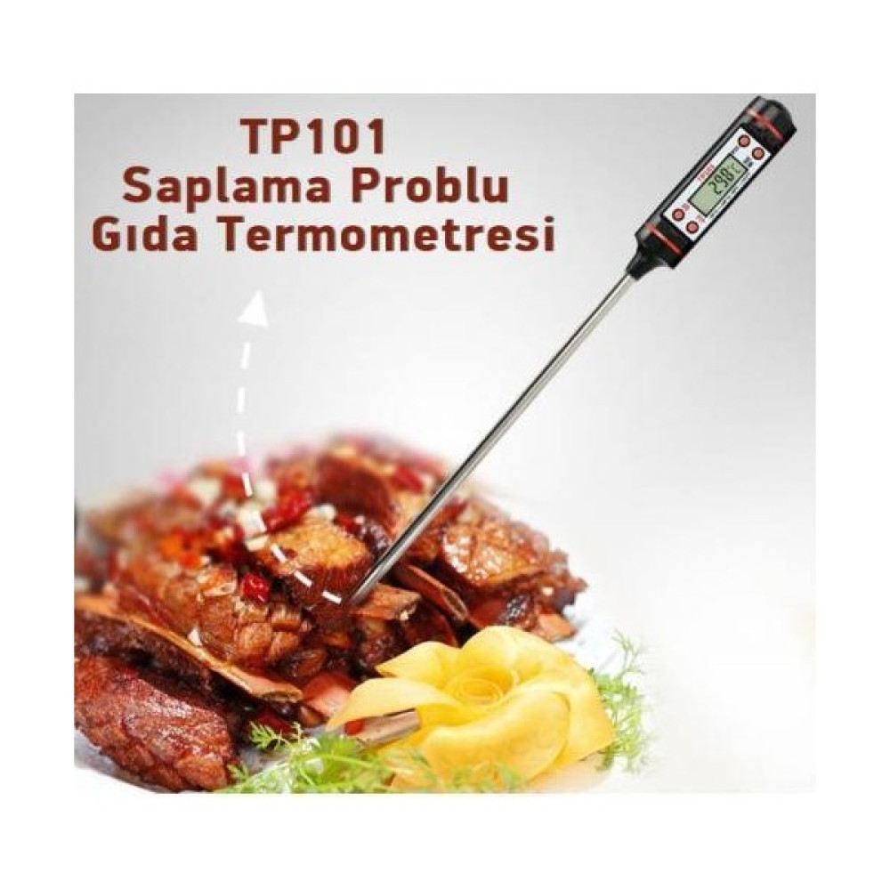 Fab Group Dijital Gıda Termometresi Yemek Bebek Maması Sıcaklık Ölçer - Yok Termometre & Higrometre Fiyatı