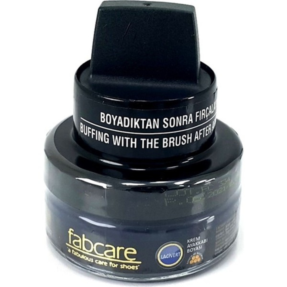 Fabcare 1001 Krem Deri Boya Cam Kavanoz 50 ml-Lacivert Kadın Ayakkabıları Fiyatı