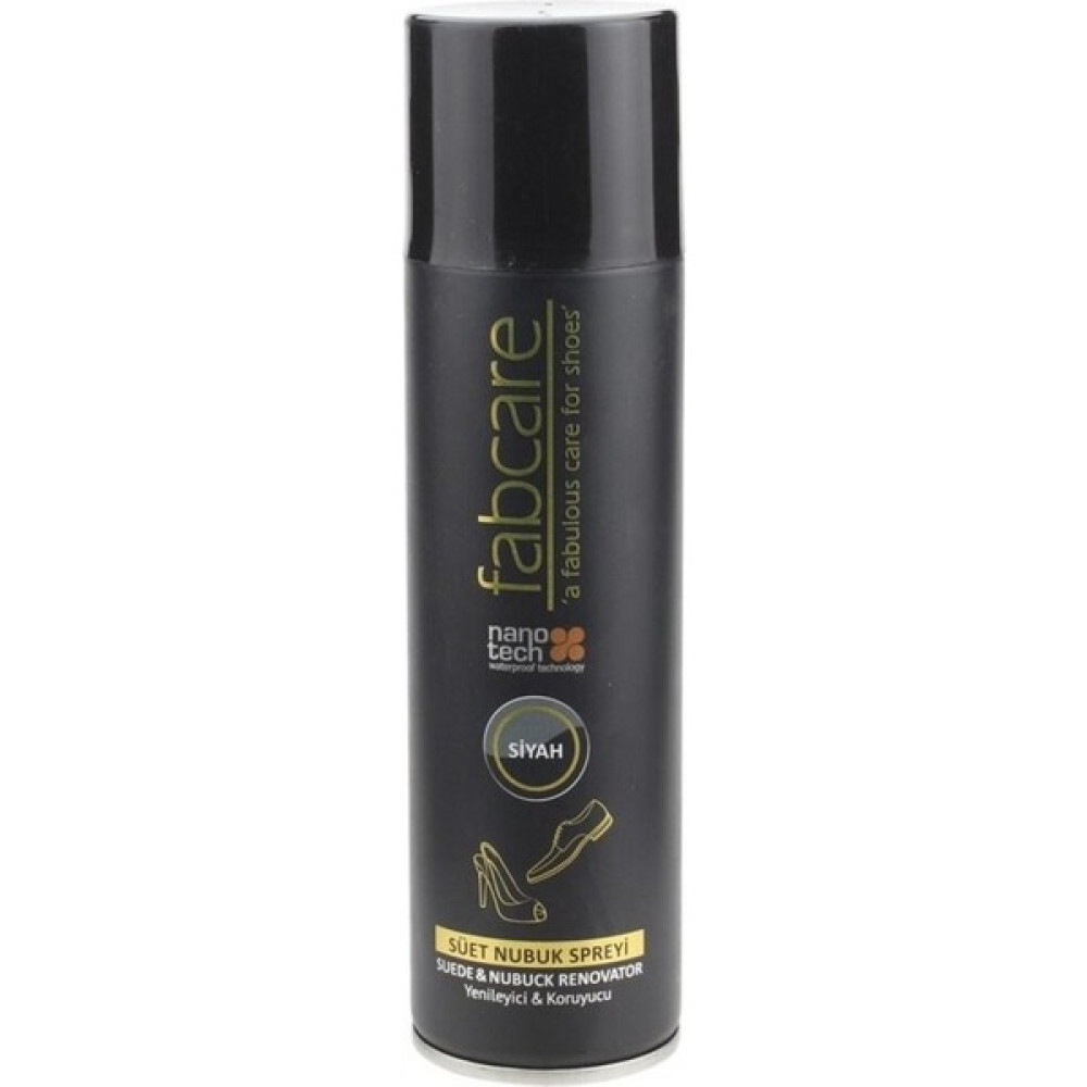 Fabcare Süet&nubuk Sprey Ayakkabı BOYASI-250ML - Siyah Kadın Ayakkabıları Fiyatı