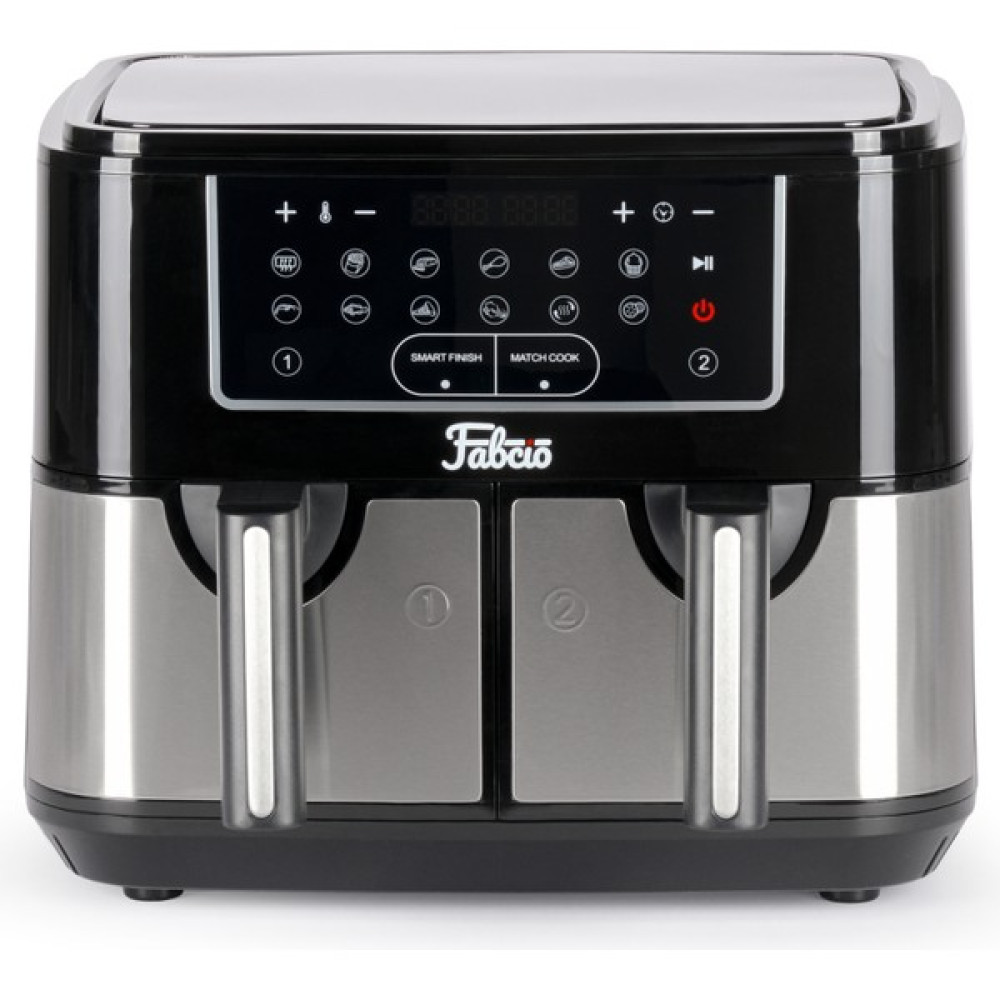 Fabcio Duo V2 Dokunmatik Ekran 9lt Çift Hazneli Airfryer Yağsız Fritöz Fritözler Fiyatı