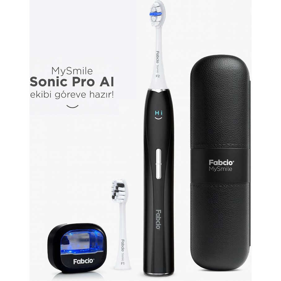 Fabcio Mysmile Sonic Pro Aı Şarjlı Diş Fırçası - Siyah Diğer Fiyatı