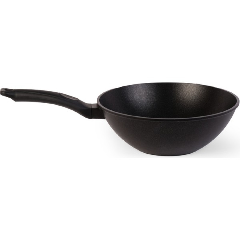Fabcio Verona Yanmaz Yapışmaz Wok Tava (Siyah- 28cm) Tencereler Fiyatı