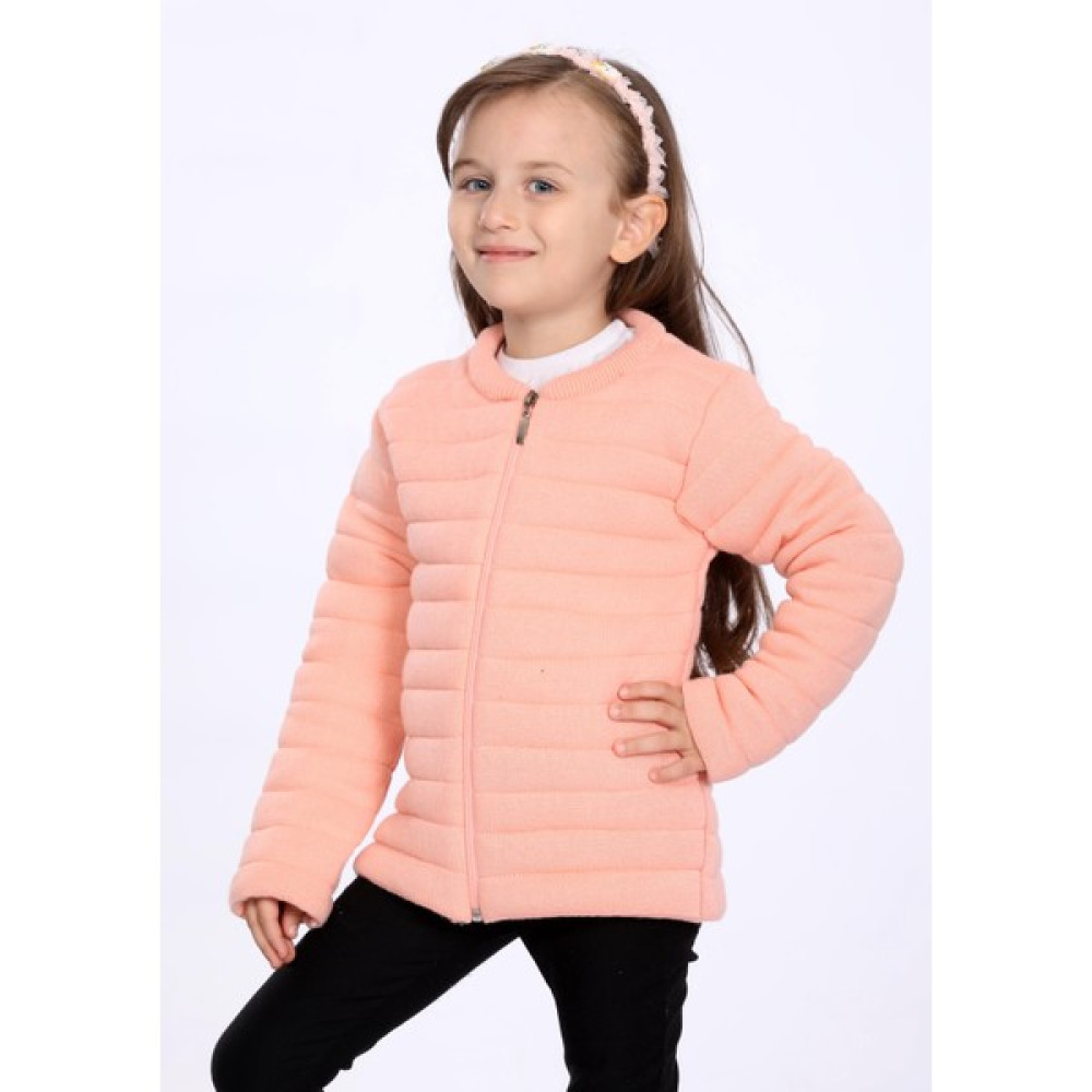 Fabelle Fermuarlı Çocuk Mont Bisiklet Yaka Unisex Kız Çocuk Mont Fiyatı