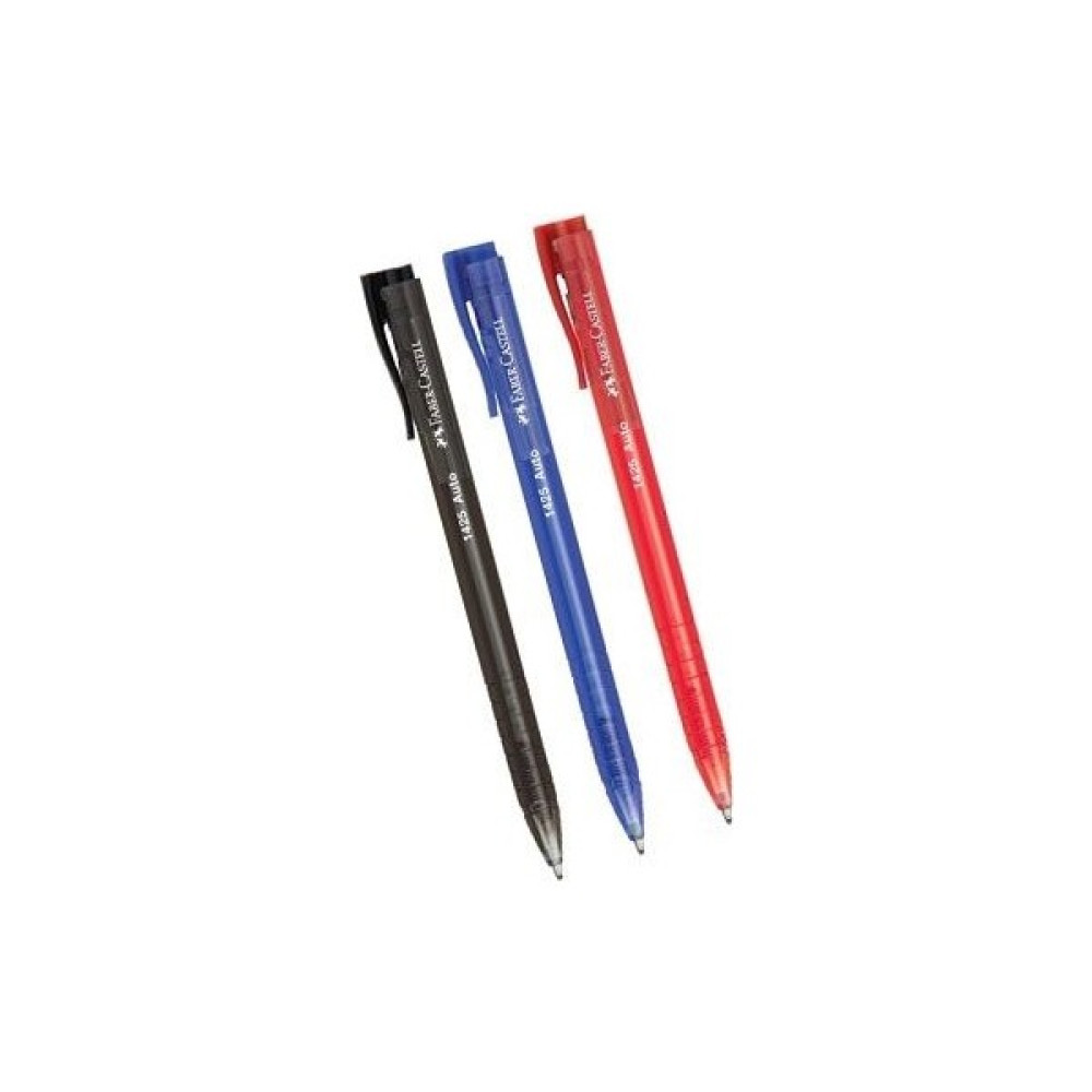 Faber-Castell 10 Lu 1425 Auto Mavi Tükenmez Kalem Tükenmez Kalem Fiyatı
