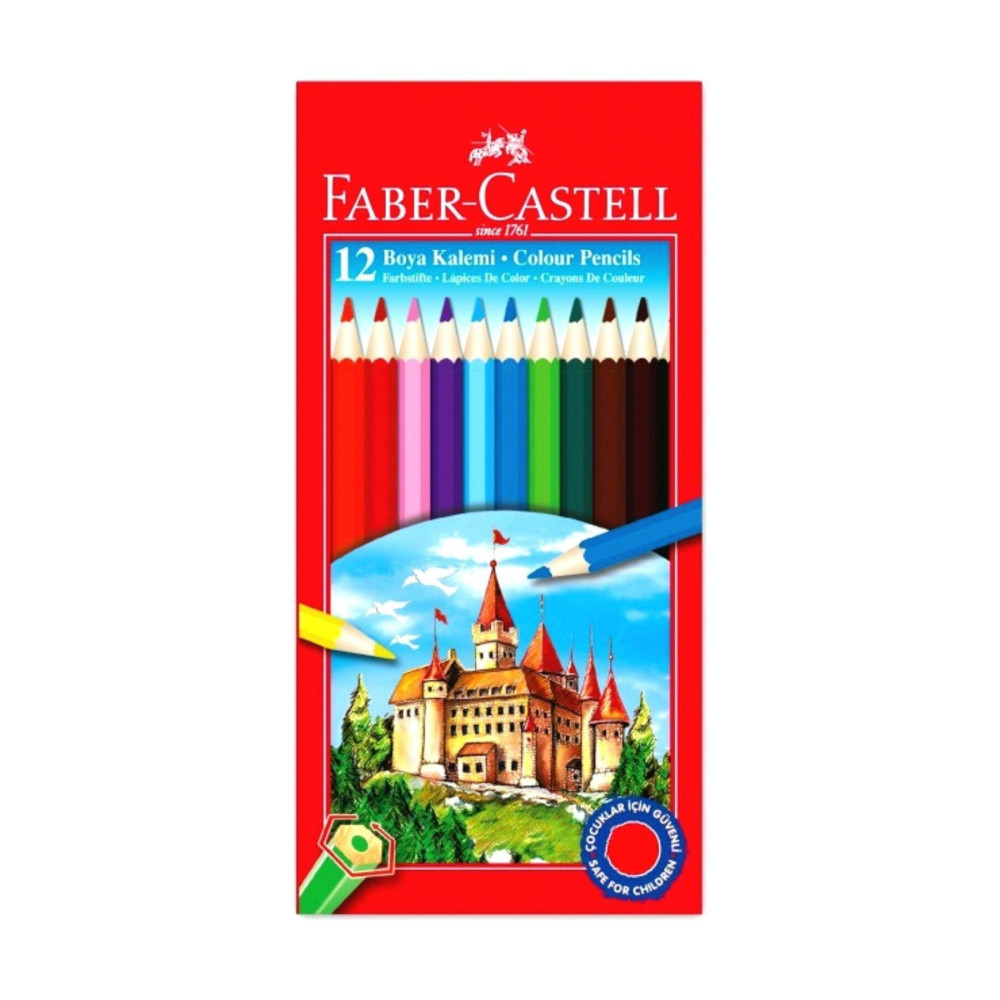 Faber Castell 12 Li Kuru Boya Kuru Boya Kalemi Fiyatı