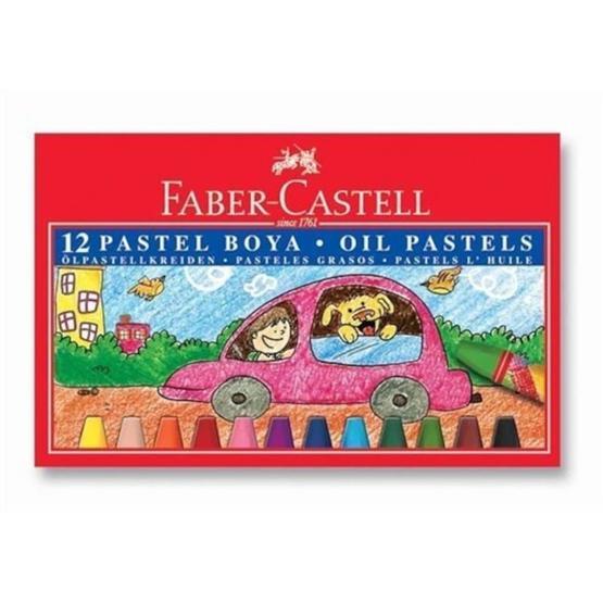 Faber Castell 12 Renk Karton Kutu Pastel Boya