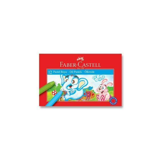Faber Castell 12 Renk Karton Kutu Pastel Boya