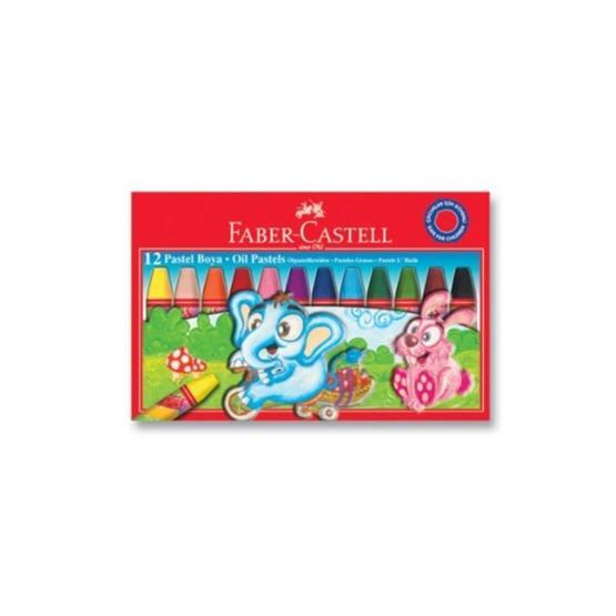 Faber Castell 12 Renk Karton Kutu Pastel Boya