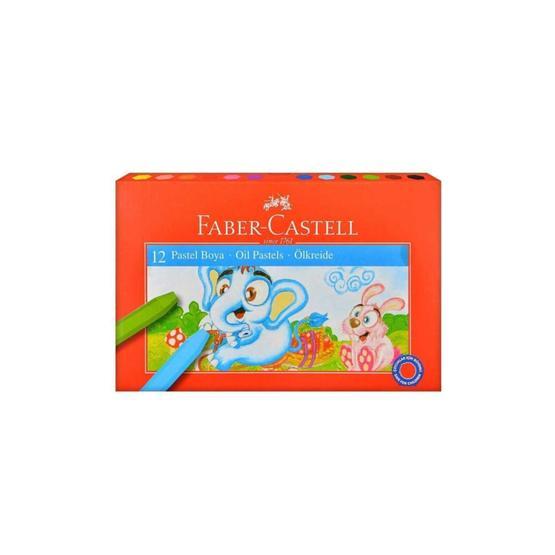 Faber Castell 12 Renk Karton Kutu Pastel Boya