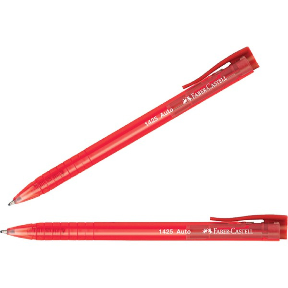 Faber-Castell 1425 Auto Tükenmez Kırmızı 1'li Tükenmez Kalem Fiyatı