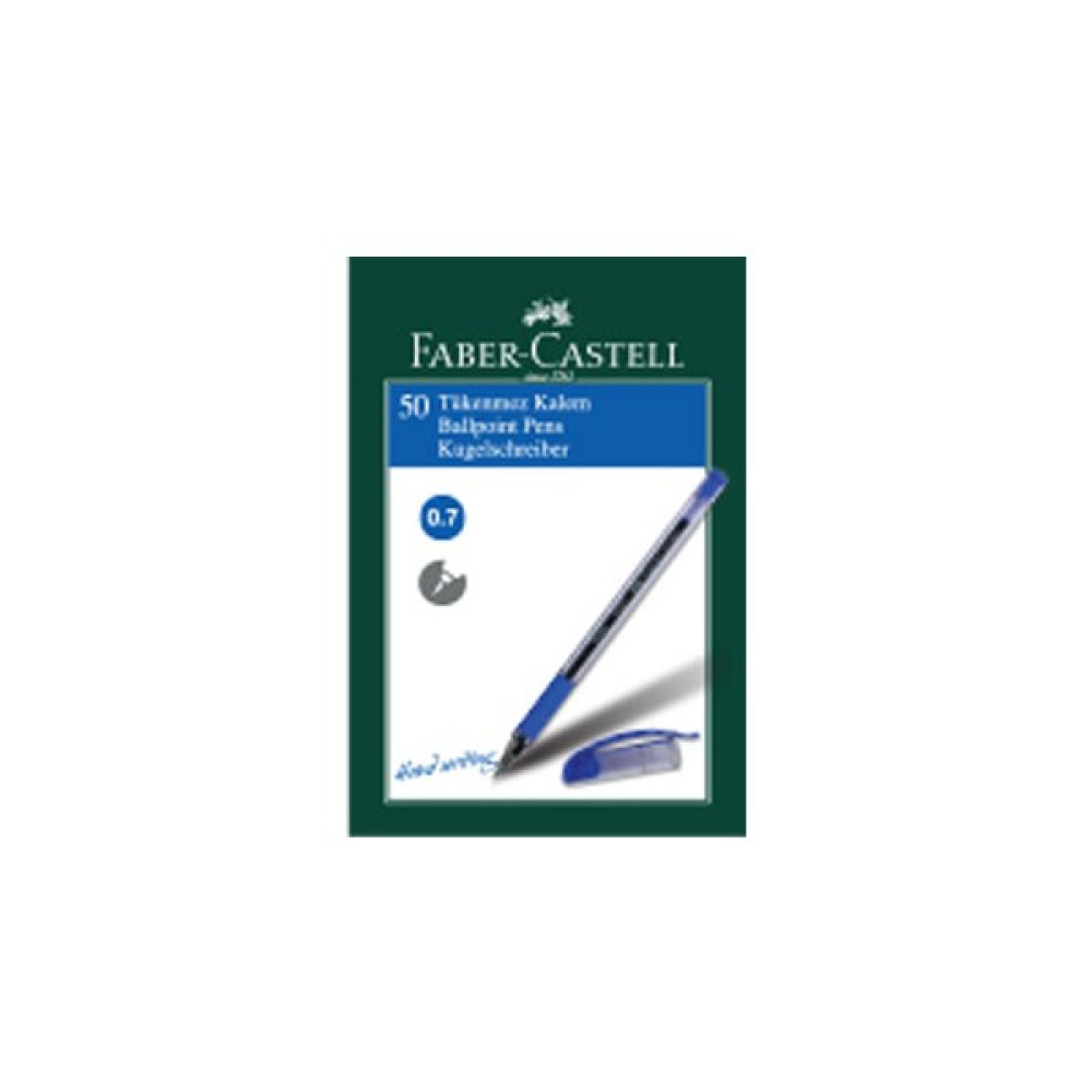 Faber-Castell 1425 İğne Uç Tükenmez Mavi 50' li Kutu Kesik Uçlu (Kaligrafi) Kalem Fiyatı