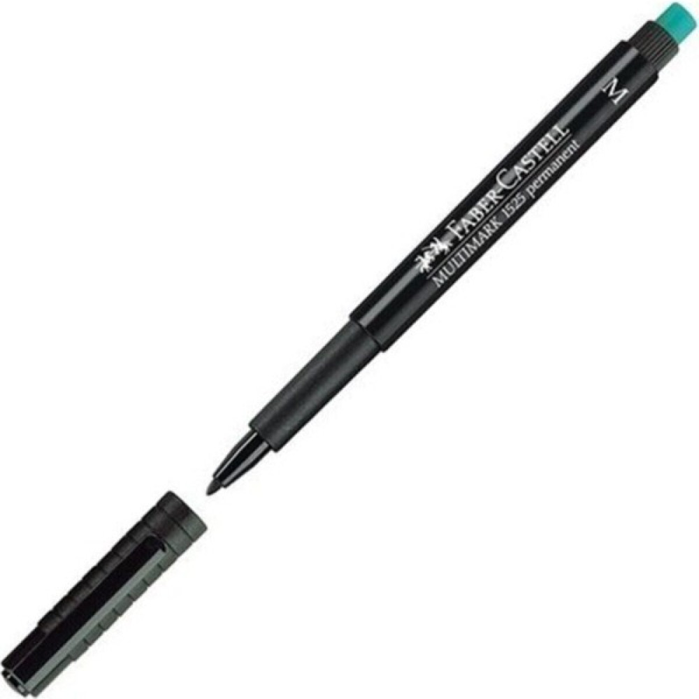 Faber Castell 1525 Multimark Permanent Asetat Kalem M Siyah CD-DVD-Asetat Kalemi Fiyatı