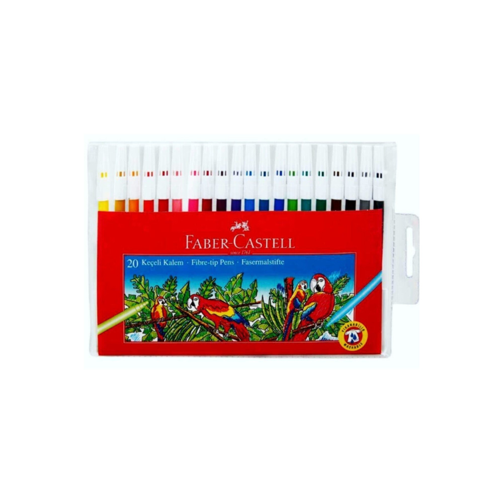 Faber Castell 20 Renk Keçeli Kalem Keçe Uçlu Kalem Fiyatı