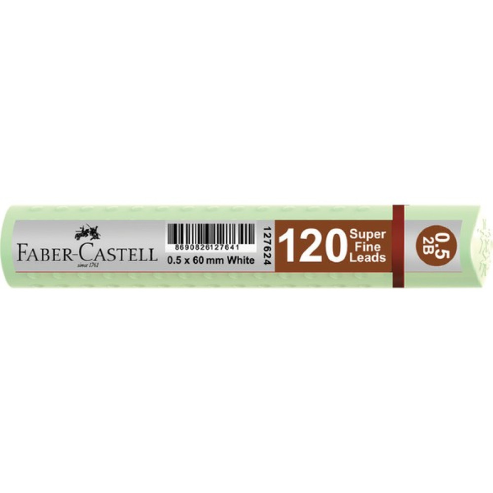 Faber-Castell 2b Grip Min 0.5 mm 60 mm Uç Pastel Yeşil 120'li Kurşun Kalem Ucu (Min) Fiyatı