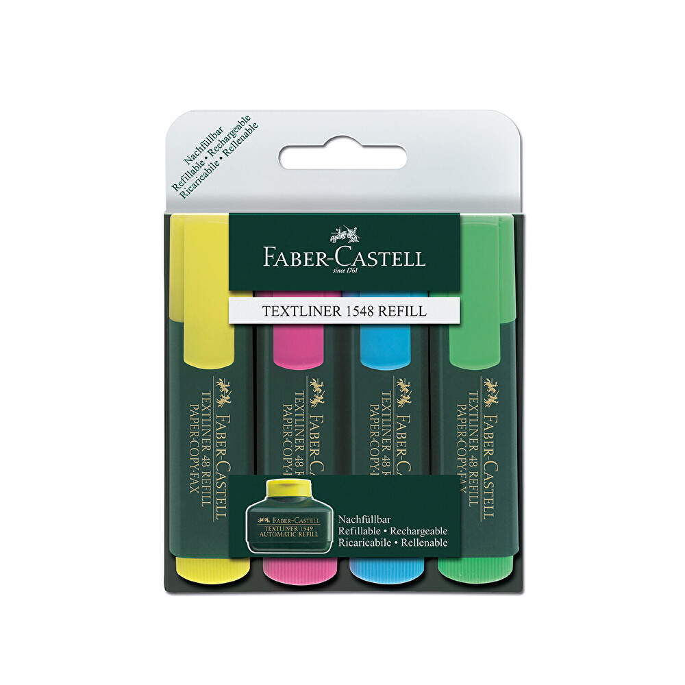 Faber Castell 4 Renk Fosforlu Kalem Fosforlu Kalem Fiyatı