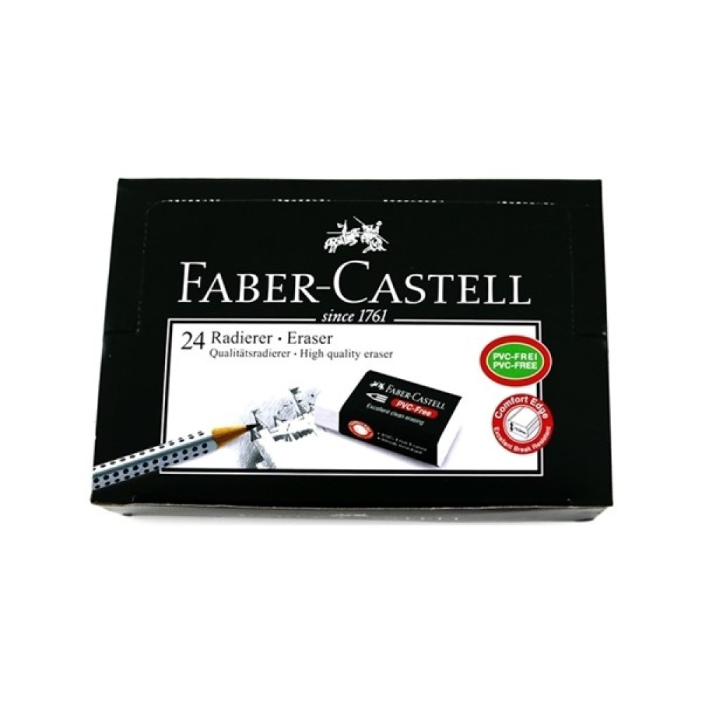 Faber-Castell 7085-24 Silgi Beyaz 24 Lü Silgi Fiyatı