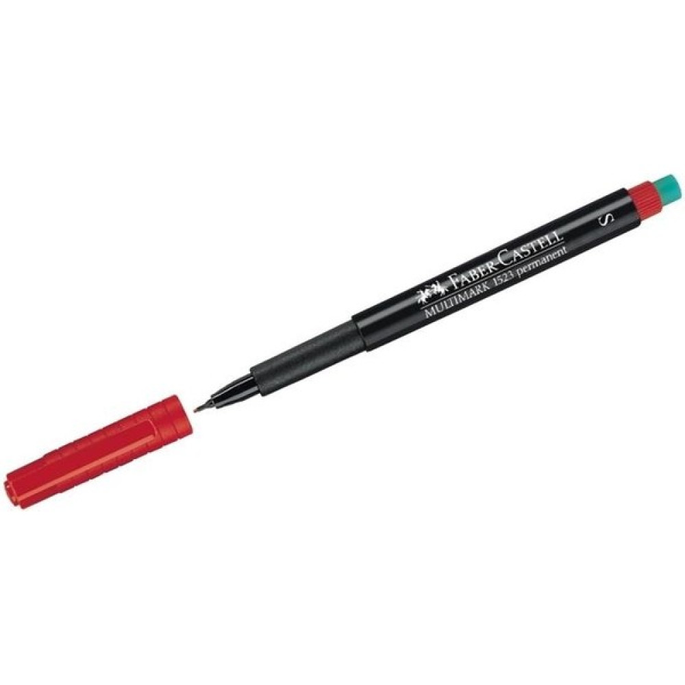 Faber-Castell Asetat Kalemi 0.4mm S Üç Renk Faber Castel Asetat CD Kalemi - Kırmızı CD-DVD-Asetat Kalemi Fiyatı