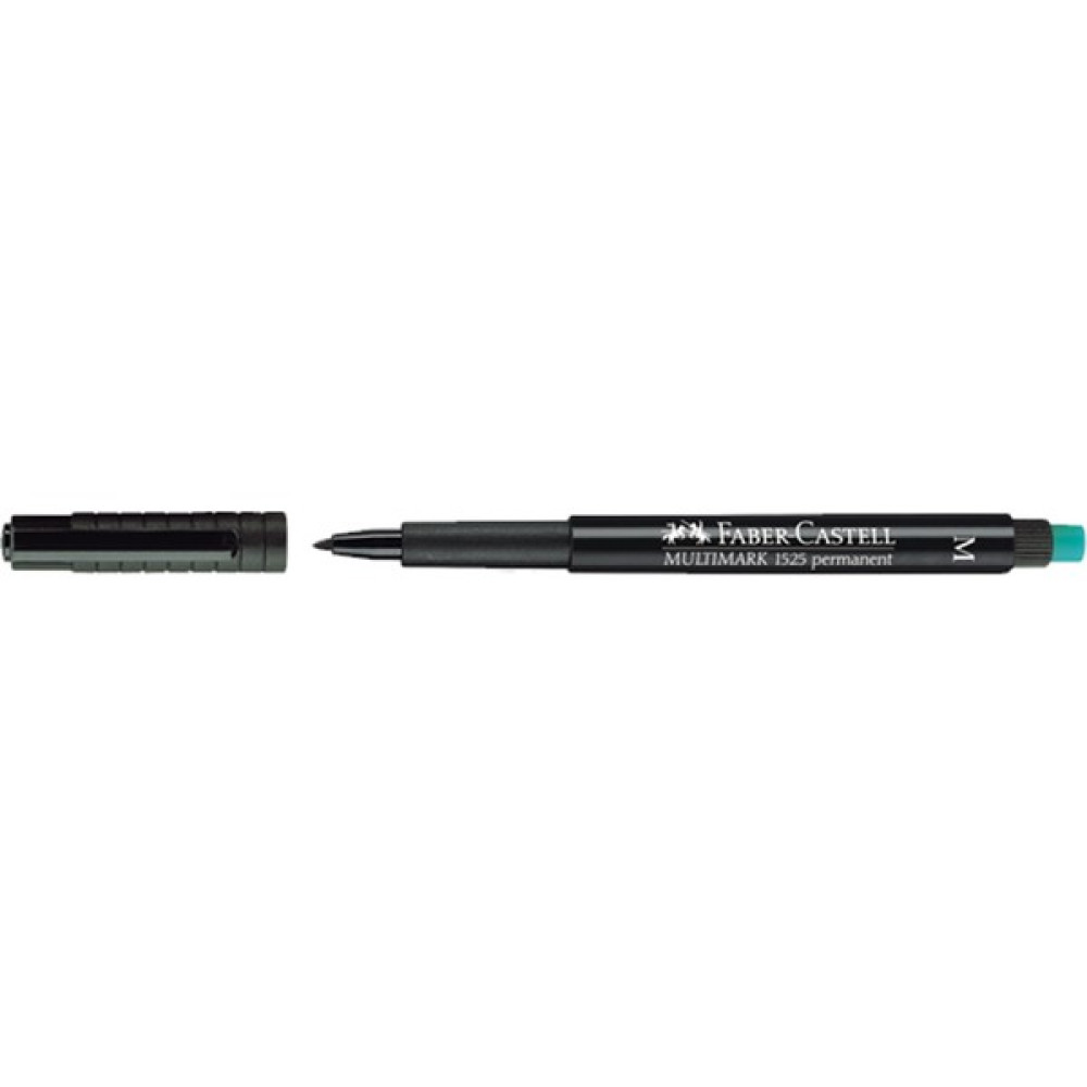 Faber-Castell Asetat Kalemi Permanent M Seri Siyah 1525 CD-DVD-Asetat Kalemi Fiyatı