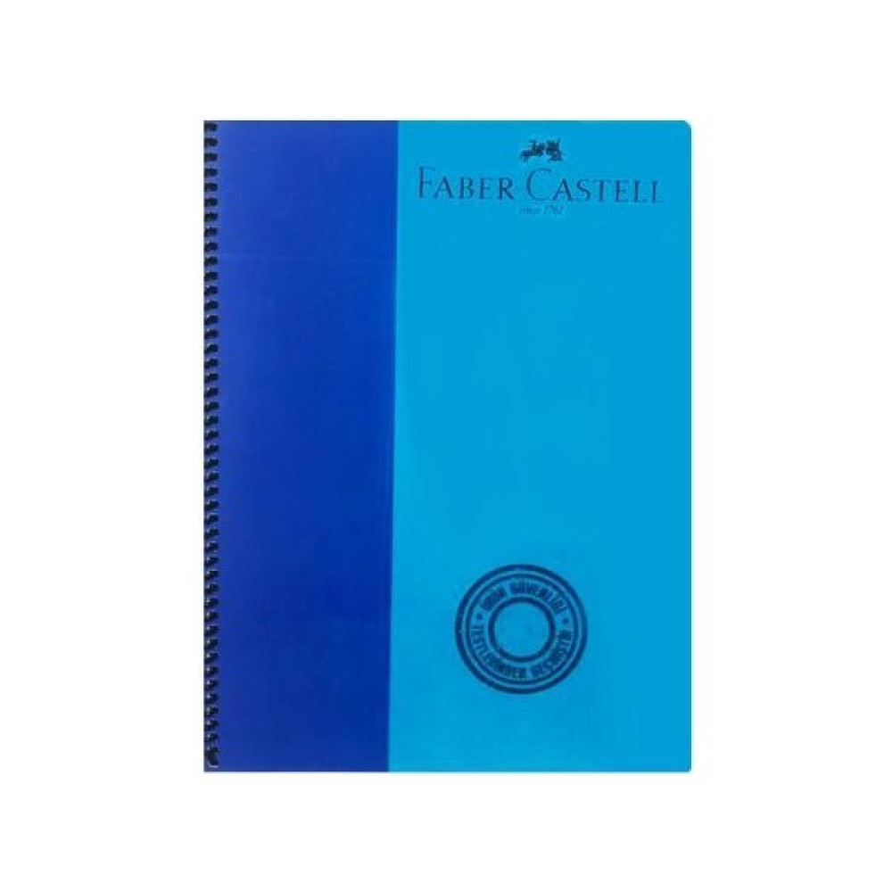 Faber-Castell Bicolor Spiralli Defter 100 Yaprak A4 Kareli Spiralli Defter Fiyatı