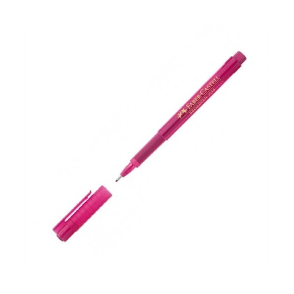 Faber-Castell Broadpen Pembe 1554 Keçe Uçlu Kalem Fiyatı