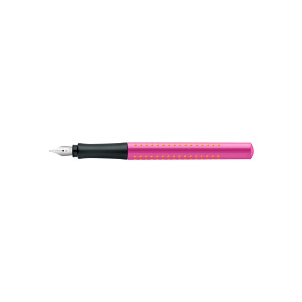 Faber-Castell Dolma Kalem Grip 2010 F Pembe-Turuncu Dolma Kalem Fiyatı